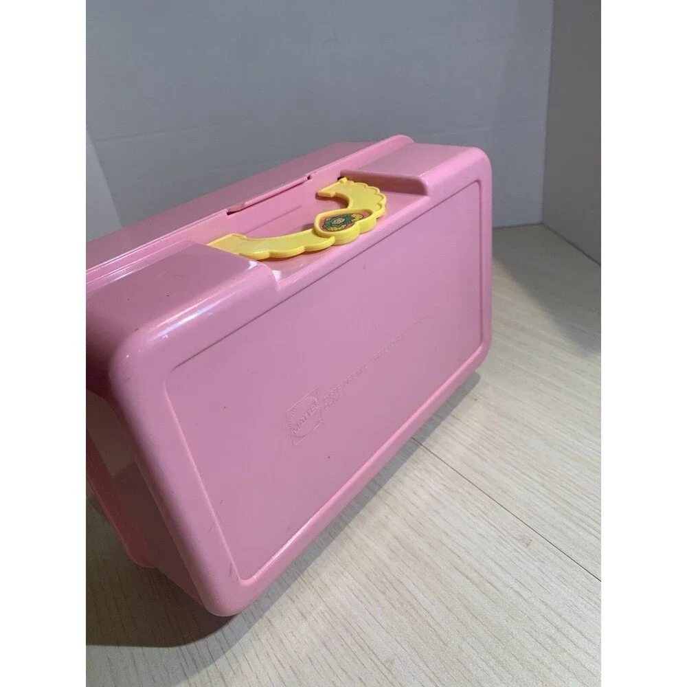 Mattel 1996 Cabbage Patch Kid Case Travel Nursery Mini Doll School Bus